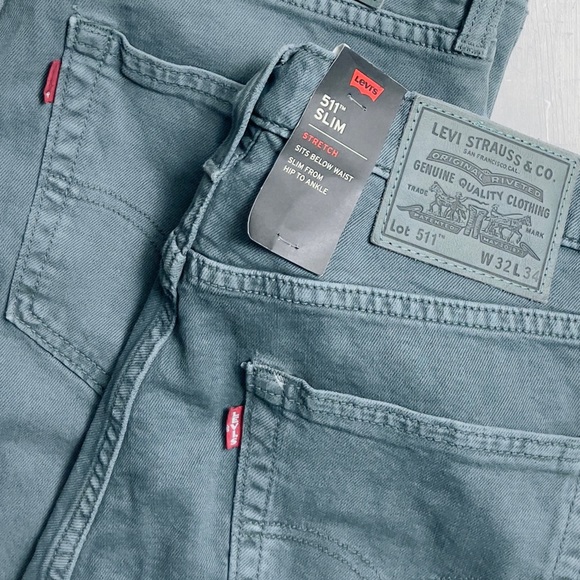 Levis Premium 511 Slim Midnight Indigo Overdye | JAPAN - Picture 6 of 16